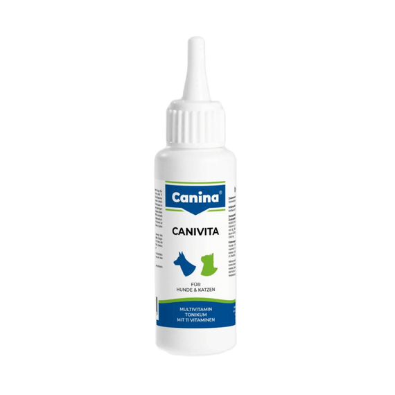 Вітамінний комплекс Canina Canivita для котів та собак універсальний зі швидким ефектом тонік 100 мл | Зображення 1