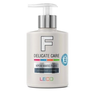 Крем-мило рідке LECO «Делікатний догляд» флакон 300 мл