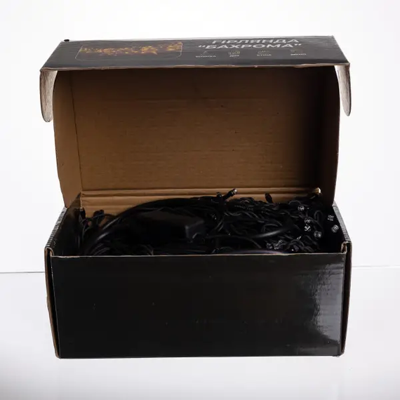 Вулична гірлянда Бахрома 20 м 335 LED гірлянда штора чорний провід Мультиколір 20MBML | Зображення 4