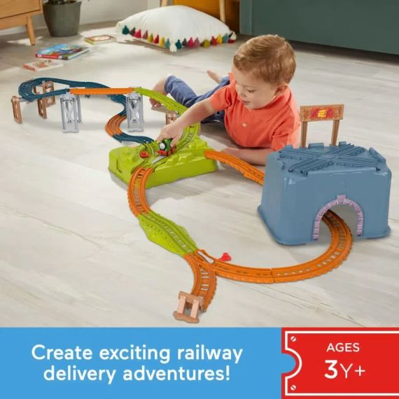 Паровозик Томас и друзья Детская железная дорога Fisher-Price Thomas & Friends Percy’s Connect & Build Track Bucket | Зображення 4
