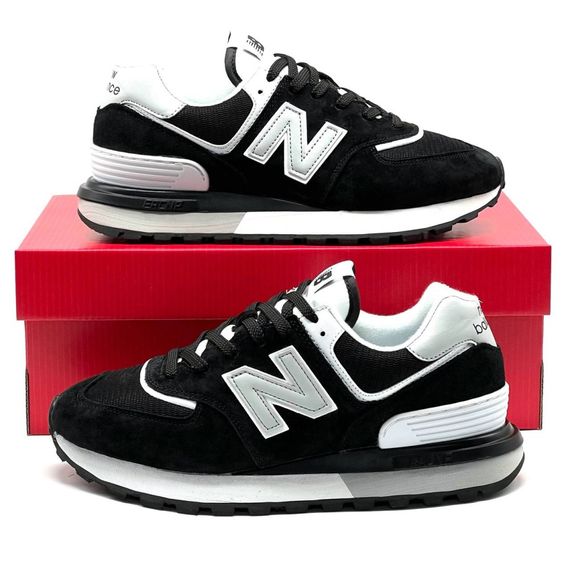 Кросівки демісезонні New Balance колір чорний/білий | Зображення 6