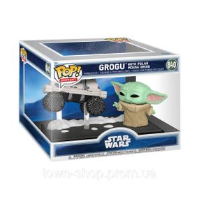Игровая фигурка Funko POP! Moment серии Мандалорец и Грогу - Грогу и Ремонтный дроид MSE-6