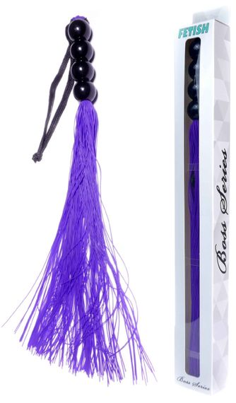 Силіконовий флогер ( длина 37 см ) Fetish Boss Series - Silicone Whip Purple 14", BS6100044 sexstyle