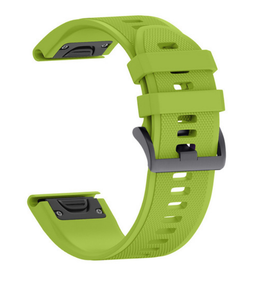 Силіконовий ремінець Primo для годинника Garmin Fenix 3 / 3HR / Fenix 5X / 6X - Lime