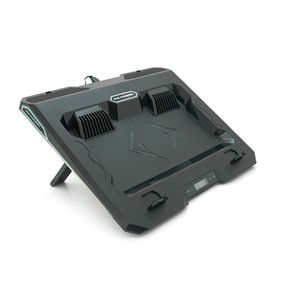 Підставка під ноутбук IceCoorel A3, 10-15.6", 2*60мм 2800±10% RPM, корпус пластик, 2xUSB2.0 + LCD + speed controllers,