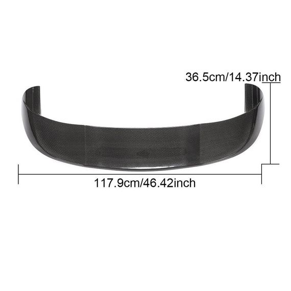 Спойлер V5 (для HB, Карбон) для Mercedes A-сlass W176 2012-2018 рр | Зображення 5