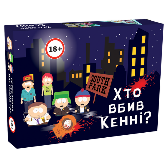 Настольная игра Кто убил Кенни? (на украинском)