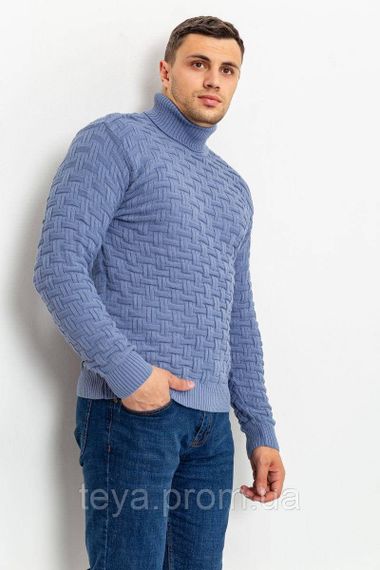 Свитер мужской, цвет сизый, размеры XL, L FA_003316 | Зображення 2