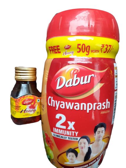 Чаванпраш 1 кг Дабур із медом, антиоксидант, імуномодулятор