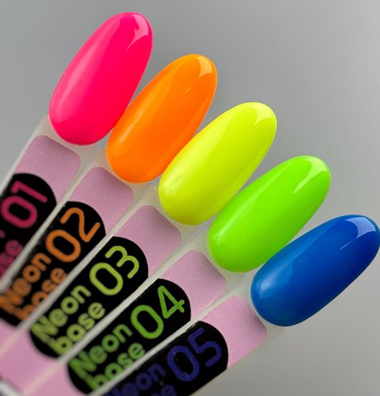 Кольорова база Toki-Toki Neon 02 (помаранчева) 5мл | Зображення 1