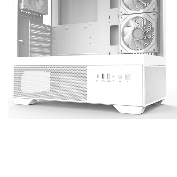 Корпус Zalman Chronix без БП CHRONIXWHITE | Зображення 5