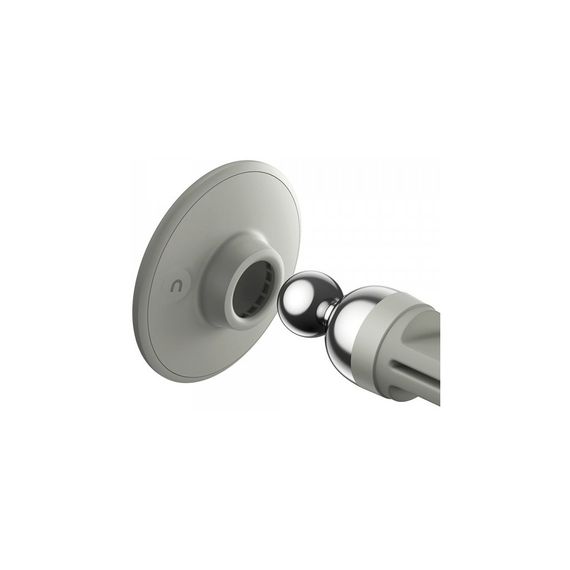 Універсальний автотримач Baseus Magnetic (на решітку) creamy-white (SUCC000102) | Зображення 2