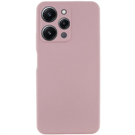 Чехол Silicone Cover Lakshmi Full Camera (AAA) для Xiaomi Redmi 12 Розовый / Pink Sand