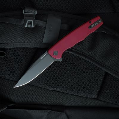 Нож Ocaso Strategy, Red Aluminum, Black (29RDB) | Зображення 1