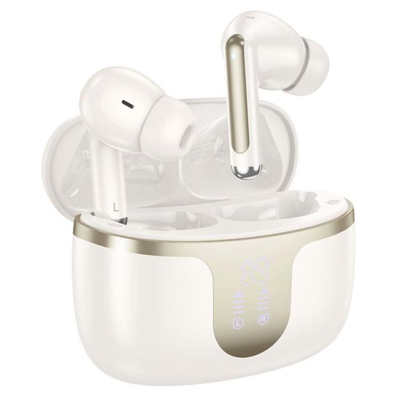 Бездротові навушники HOCO EQ10 Harmony true wireless BT headset Milky White | Зображення 1