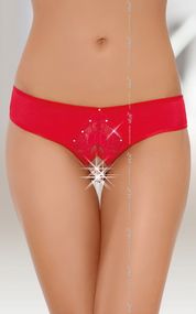 Жіночі трусики - Panties 2400, red M/L