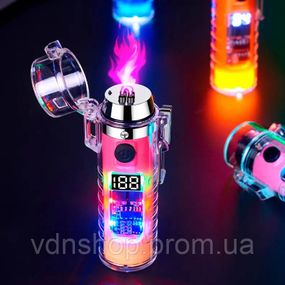 Электрическая зажигалка lighter HL-512, Электронная сенсорная зажигалка перезаряжаемая UE-46