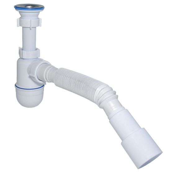 Сифон Waterstal А-3202 под умывальник с гофрой 1 1/4” 40/50