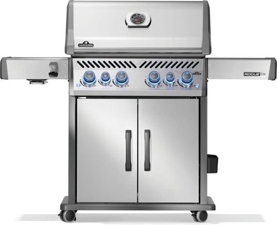 Газовий гриль Napoleon Rogue PRO-S 525 RSIB з бічним пальником Sizzle Zone і вертілем (69912)  нерж сталь RPS525RSIBPSS-2-UA Код: 012822
