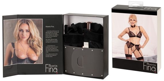 Комплект білизни Abierta Fina Bra Set Velvet M | Зображення 8