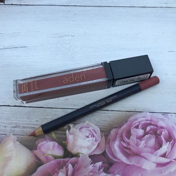 Суперстійка рідка помада для губ Aden Liquid Lipstick - №06 Force (7 ml) | Зображення 3