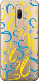 Чехол на Meizu M6T Сердца UA "5292u-1536-17620"