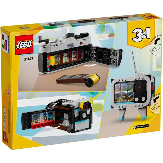 Конструктор LEGO Creator Ретро фотокамера 261 деталей (31147) | Зображення 9