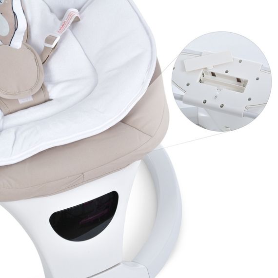 Укачивающий центр-шезлонг SOUL ME 1175 Beige | Зображення 1