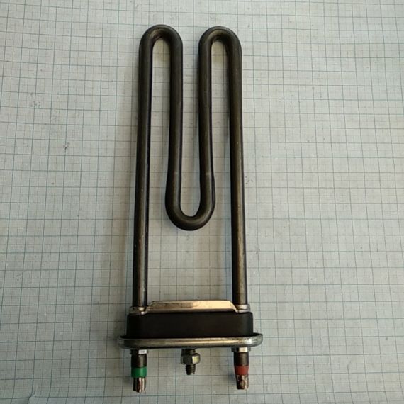 Тэн 1800w L-195 для стиральной машины Indesit, Ariston, без борта и без отверстия Thermowatt(Италия) | Зображення 4