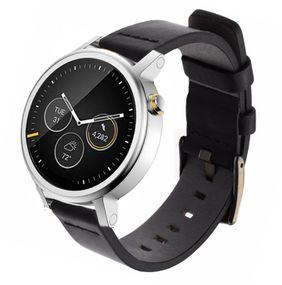 Шкіряний ремінець Primo Classic для годинника Motorola Moto 360 2nd gen (46mm) - Black