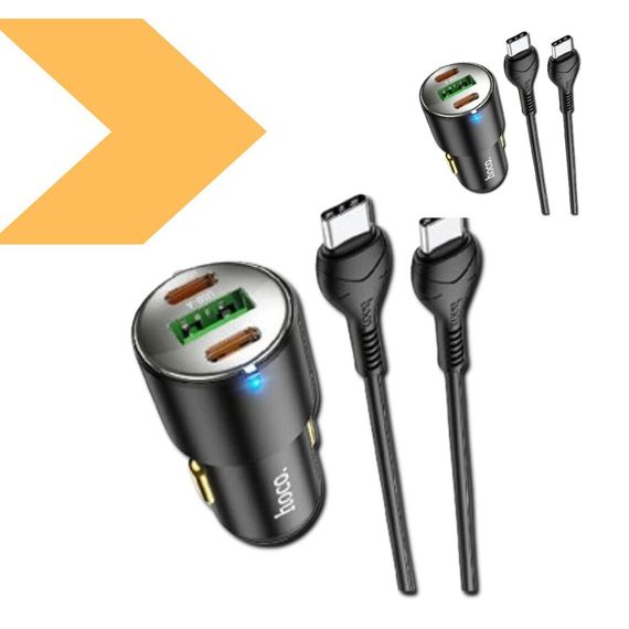 Авто Зарядное Устройство XPRO HOCO NZ6 PD45W Type-C to Type-C (37363-01_319) | Зображення 1