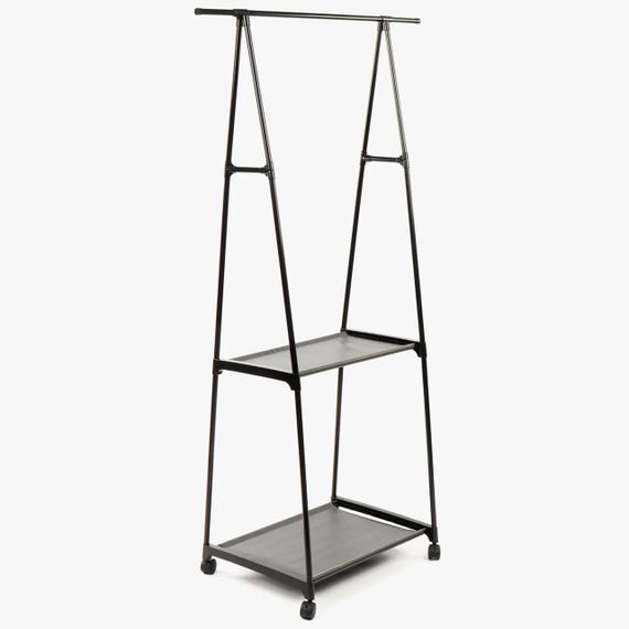 Пересувна вішалка-стійка для одягу до 20 кг, (160х55х42 см), The New Coat Rack / Підлоговий стелаж на коліщатках | Зображення 7