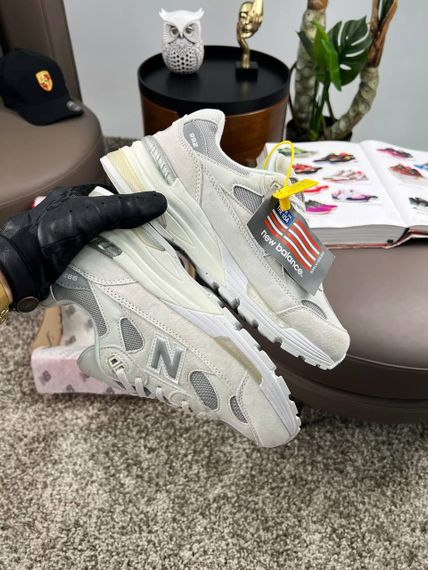 Чоловічі кросівки New 992 Light Grey (топ якість) A4405 | Зображення 5