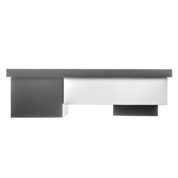 Светильник светодиодный настенно-потолочный WBL-12/70W WW WH/BK | Зображення 2