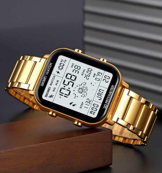Годинник S2kmei 1888GD Gold | Зображення 3