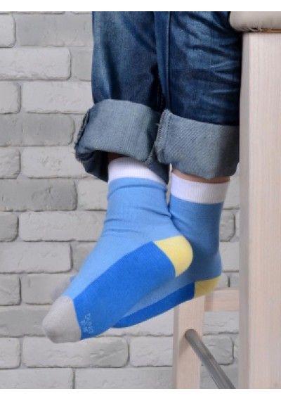 Носки детские стрейчевые, Дюна, 472 р18-20, Сірий | Зображення 1