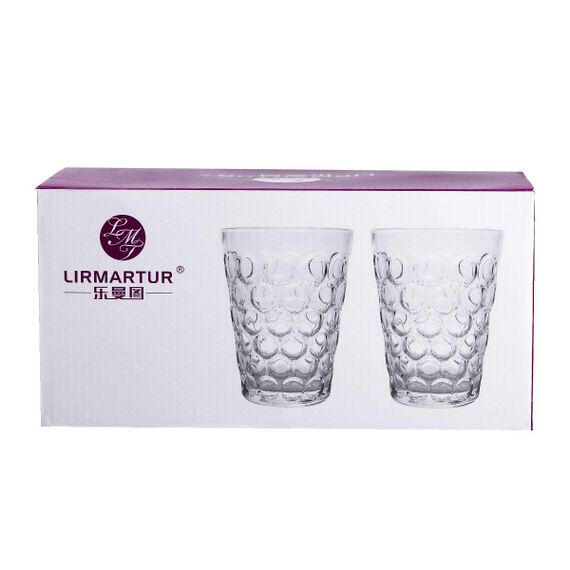 Набір скляних склянок 6 шт. 400 мл для лимонадів, соку, води, коктейлів HP-YH-9 | Зображення 3