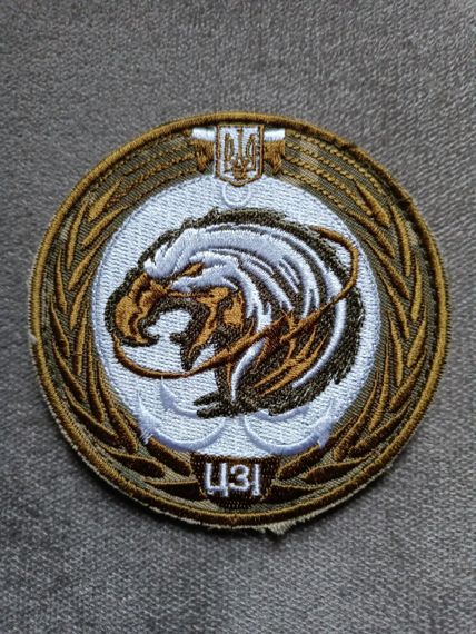 Шеврон Центр защиты информации ВСУ на липучке