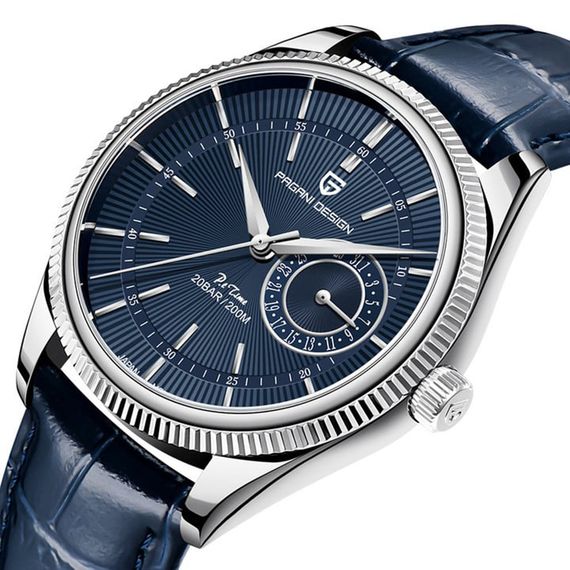 Чоловічий годинник Pagani Design PD-1689 Silver-Blue-Blue | Зображення 1