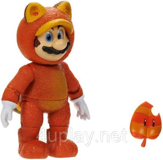 Коллекционная фигурка Тануки Марио 13см Братья Супер Марио в кино Оригинал The Super Mario Bros Movie Tanooki | Зображення 2