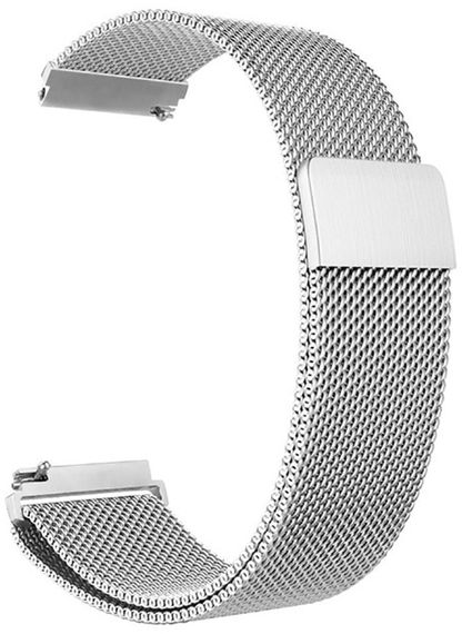 Ремінець 22 мм міланська петля BeWatch для Huawei Watch 3 / 3 Pro Срібний (1020205.1U) | Зображення 5