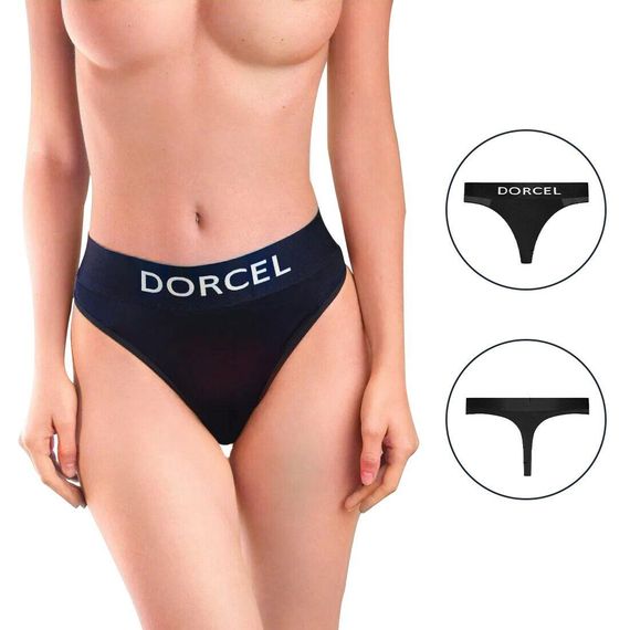 Трусики з кишенею для вібратора Dorcel PANTYOVER, L