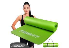 Килимок для фітнесу та йоги EasyFit NBR 10 мм Зелений (EF-1919-GN)