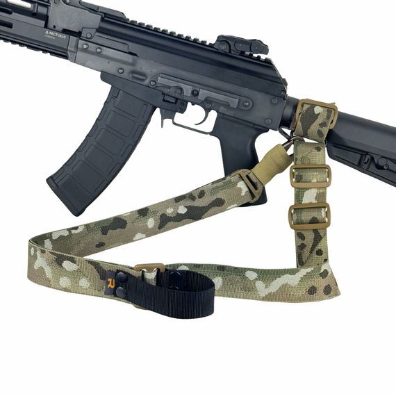 Ремінь збройовий одно/двоточковий з додатковим кріпленням RAGNAROK "TYR" carbine мультикам | Зображення 2