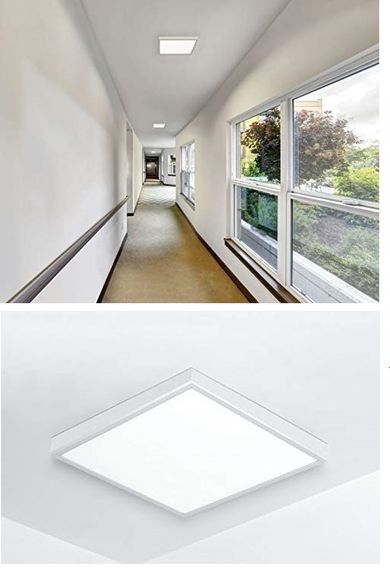 Светильник потолочный накладной светодиодный LED-223/21W 42 pcs WW SMD5730 | Зображення 1