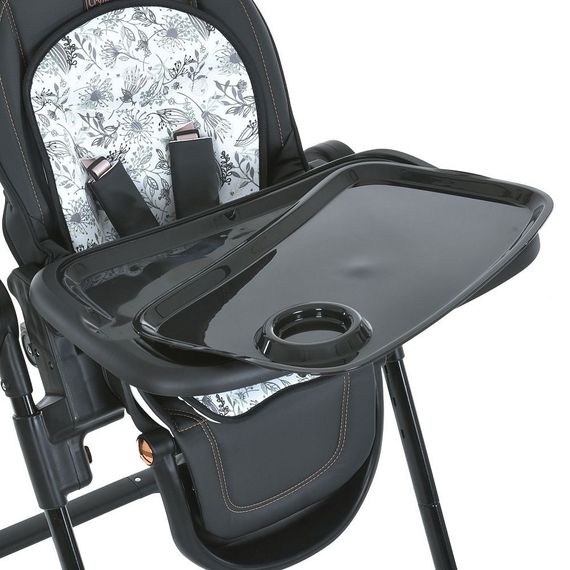 Стульчик для кормления El Camino Crystal ME-1037-B-Black-Gold черный с золотистым | Зображення 8
