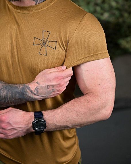 Тактична потоотвідна футболка ЗСУ coyot ПП7624 | Зображення 3