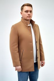 Чоловіче Пальто Sun`s House  розмір: 50 Коричневий (арт. AP-2251-beige)