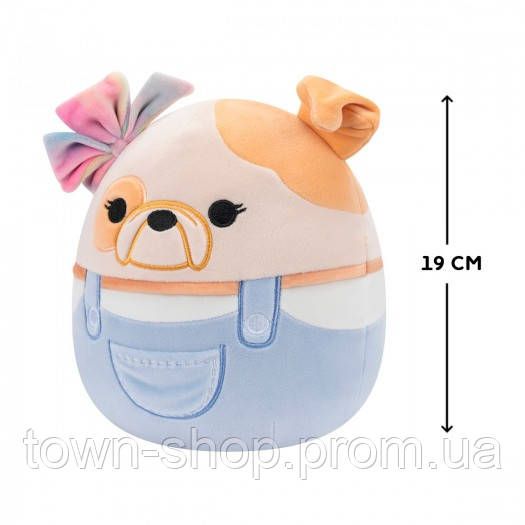 Мягкая игрушка Squishmallows - Собака Харрис (19 cm) | Зображення 1