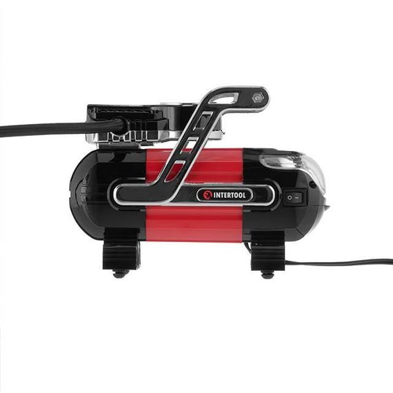 Компресор автомобільний 12 В. Один циліндр 30 мм INTERTOOL AC-00021 | Зображення 3